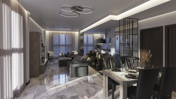 Casa JR living and dining room