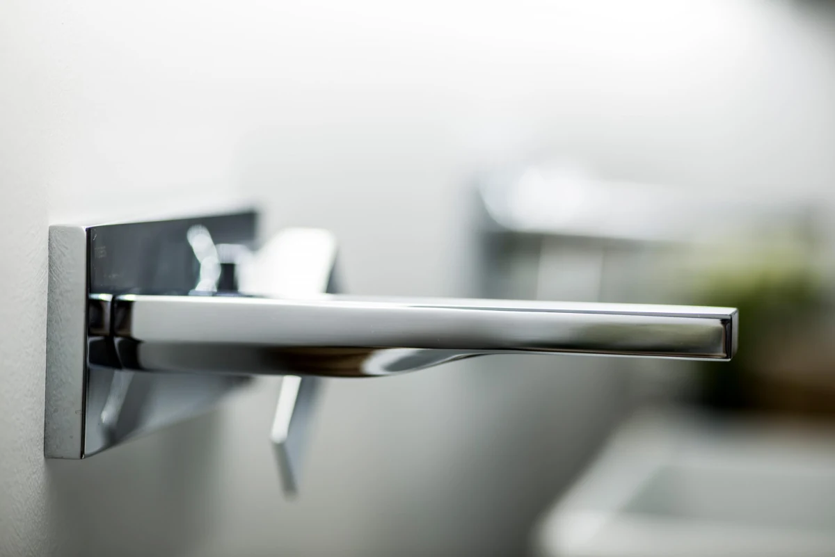 grifo Close-up of a metal tap