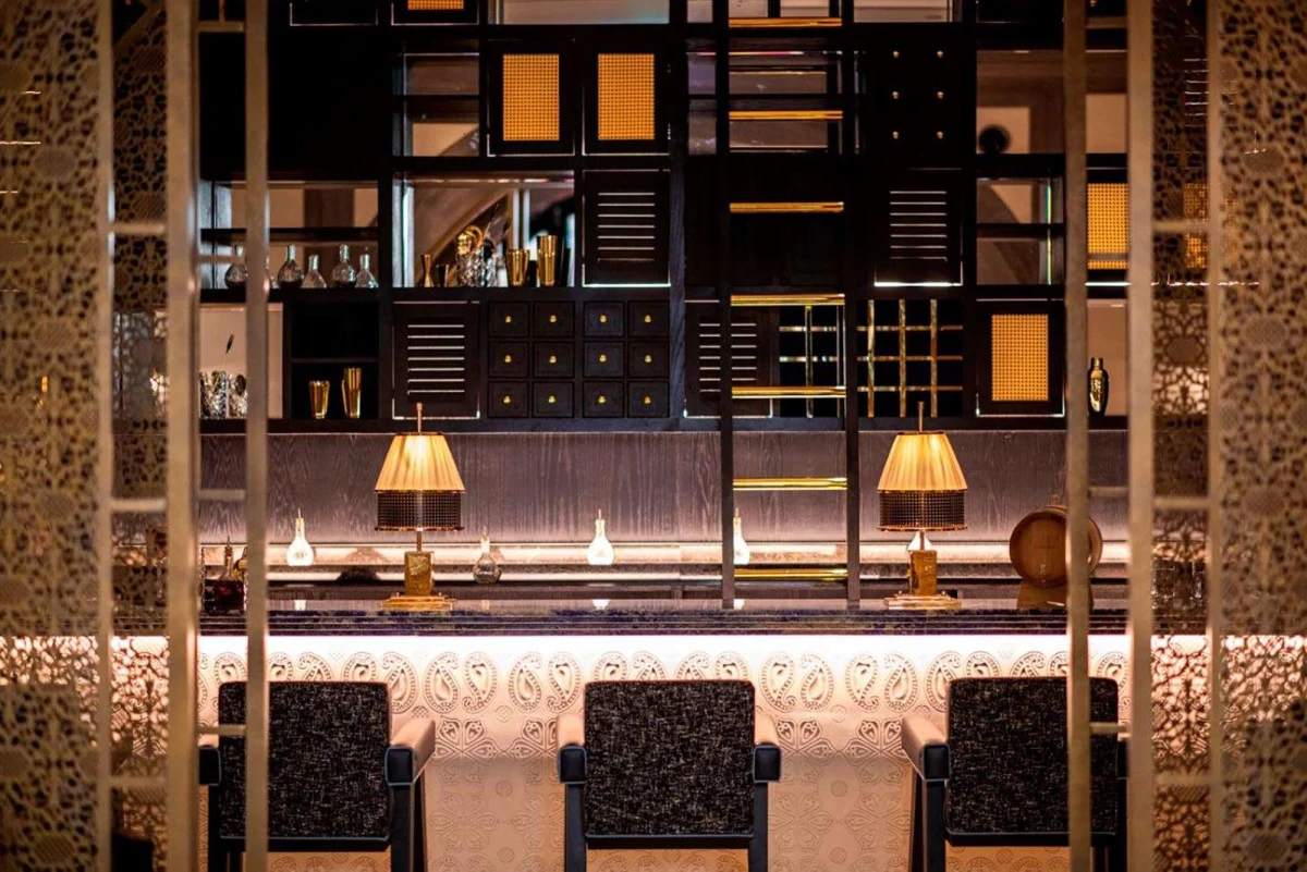 Jamavar-restaurant-01-sheraton-doha-hotel-interior-design-wdca Jamavar restaurant bar at Sheraton Doha